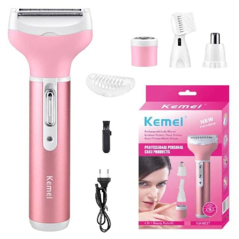 Depiladora KEMEI 4 en 1 para Dama