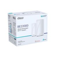 SISTEMA WIFI MESH TP-LINK DECO BE85-2 BE19000 PACK2 WIFI7