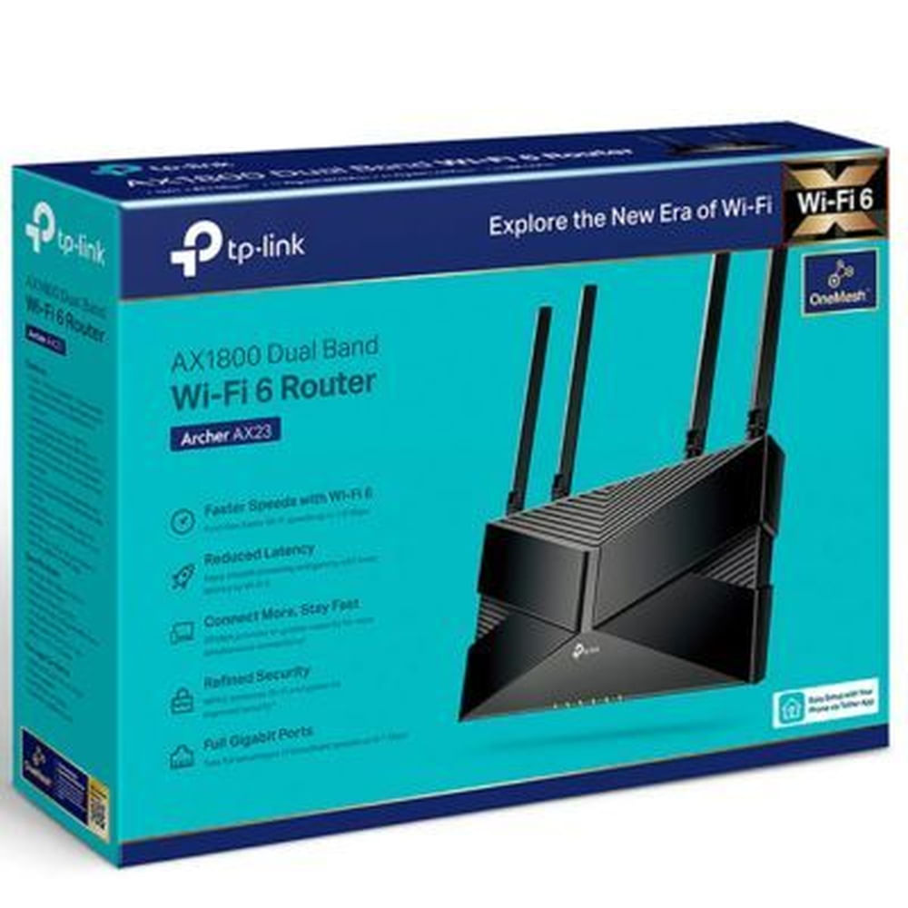 ROUTER TP-LINK AX23 AX1800 5PTS GIGABIT WIFI6