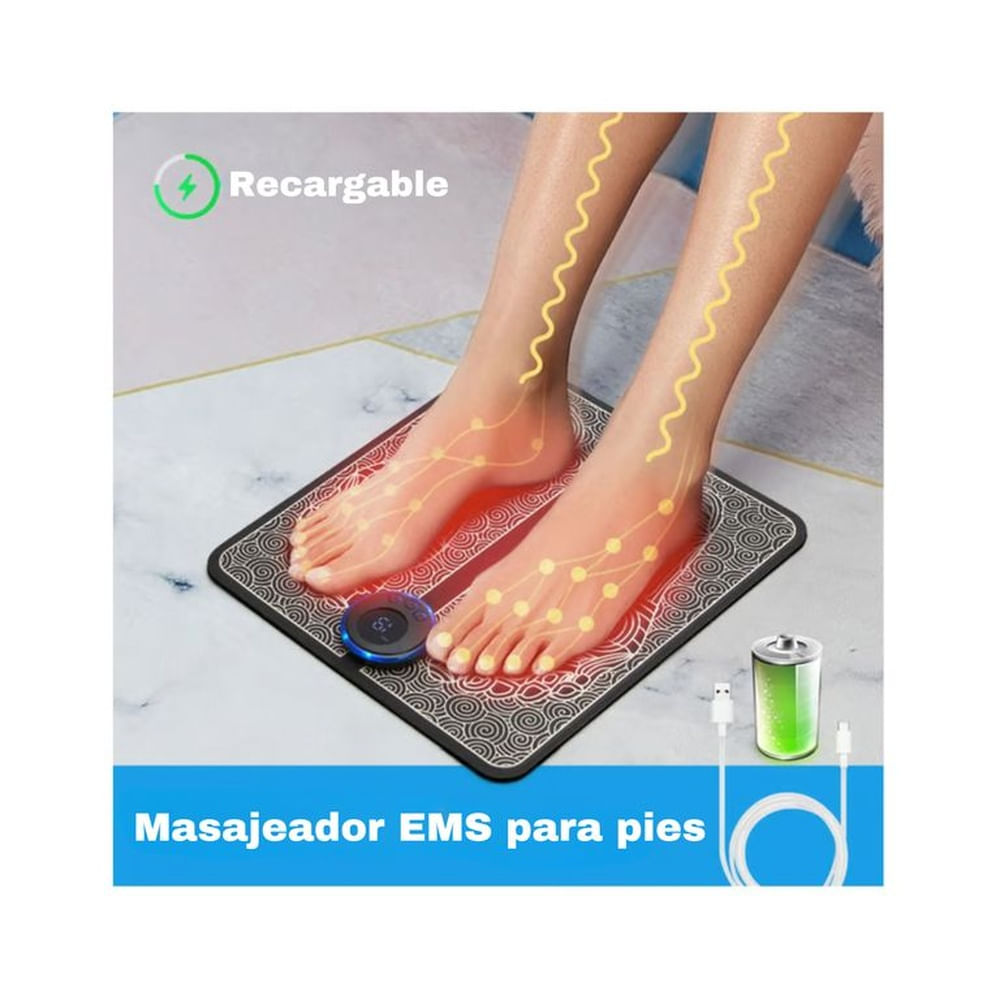 Masajeador Eléctrico para Pies – Relájate y Revitaliza en Casa