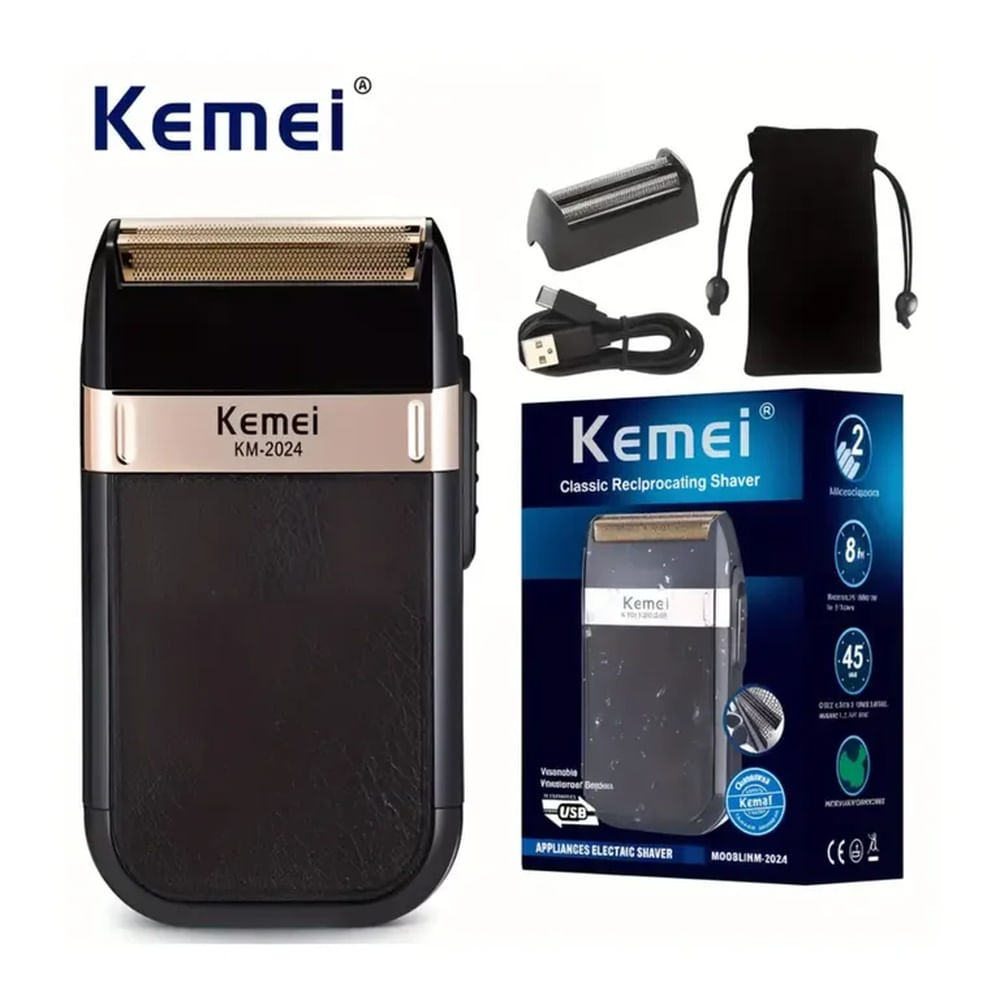 KEMEI Afeitadora Eléctrica para Hombre 2024