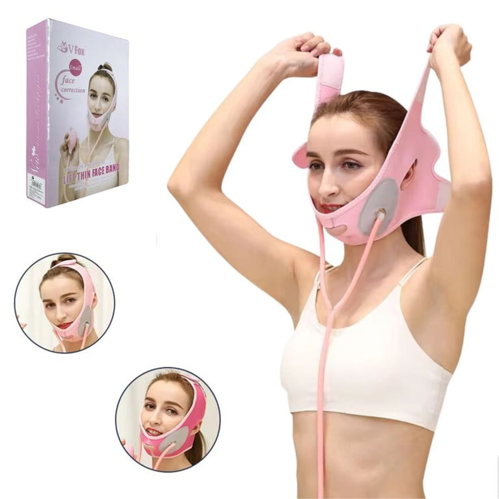 Faja Adelgazante Facial Reductor de Papada Inflable