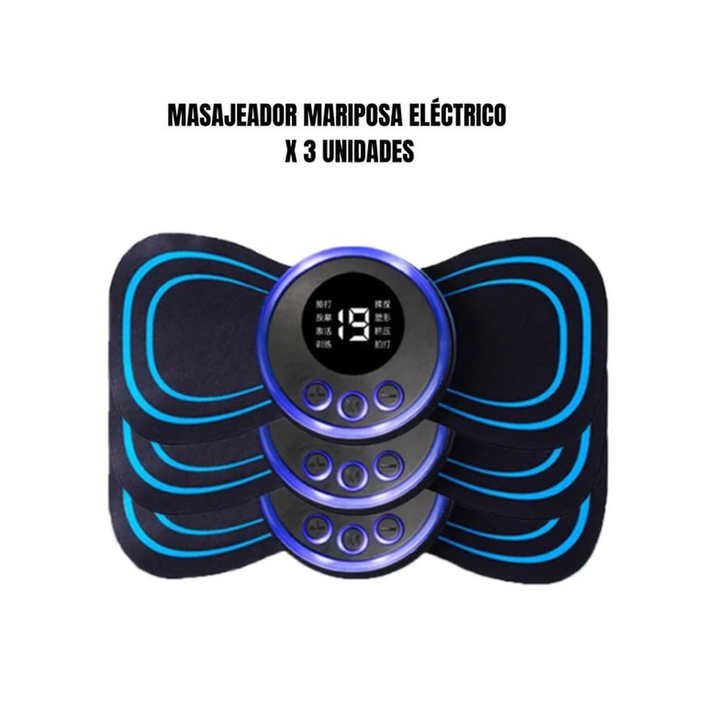 Masajeador Mariposa Eléctrico - promueve la circulación X 3 Unidades