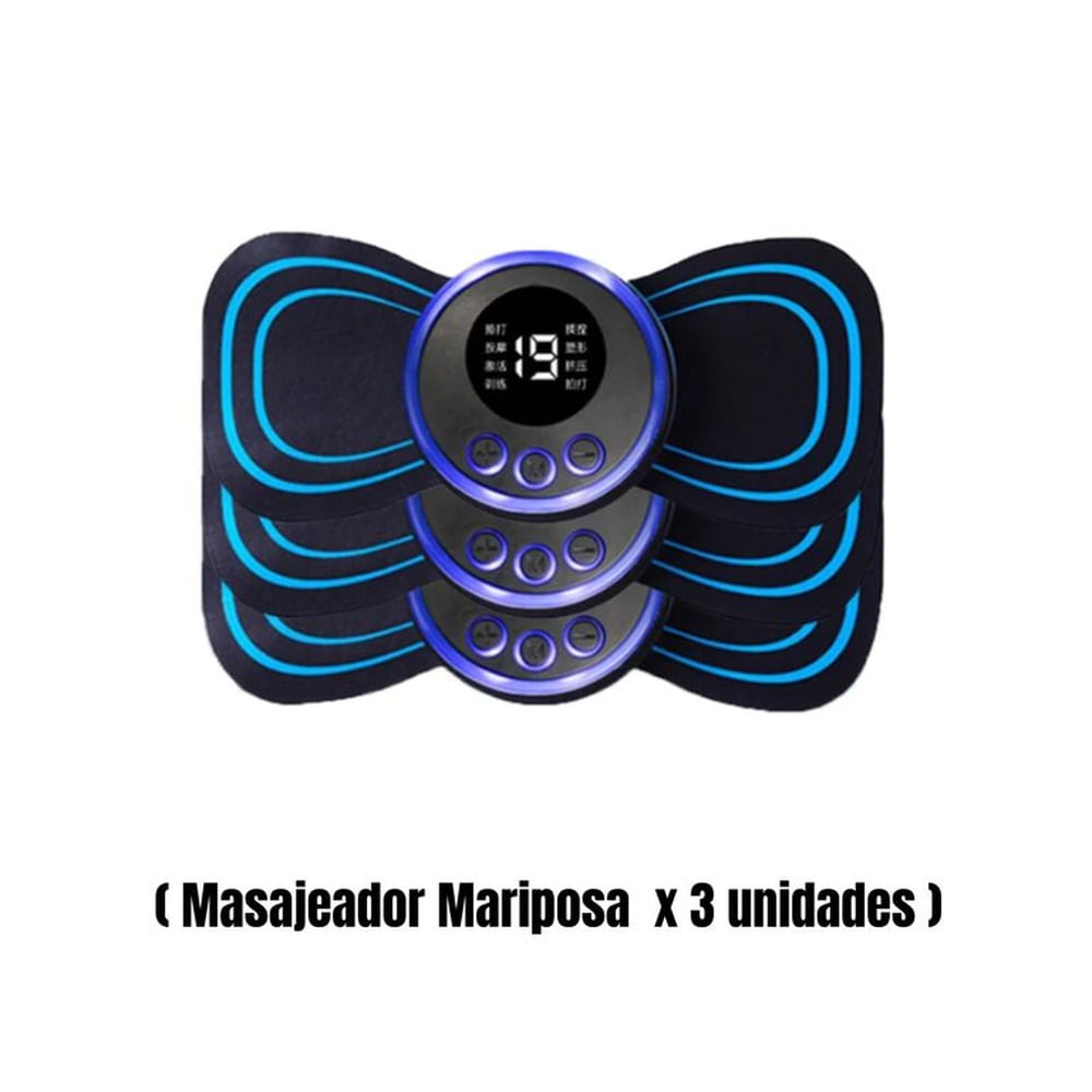Masajeador Mariposa - promueve la circulación X 3 Unidades