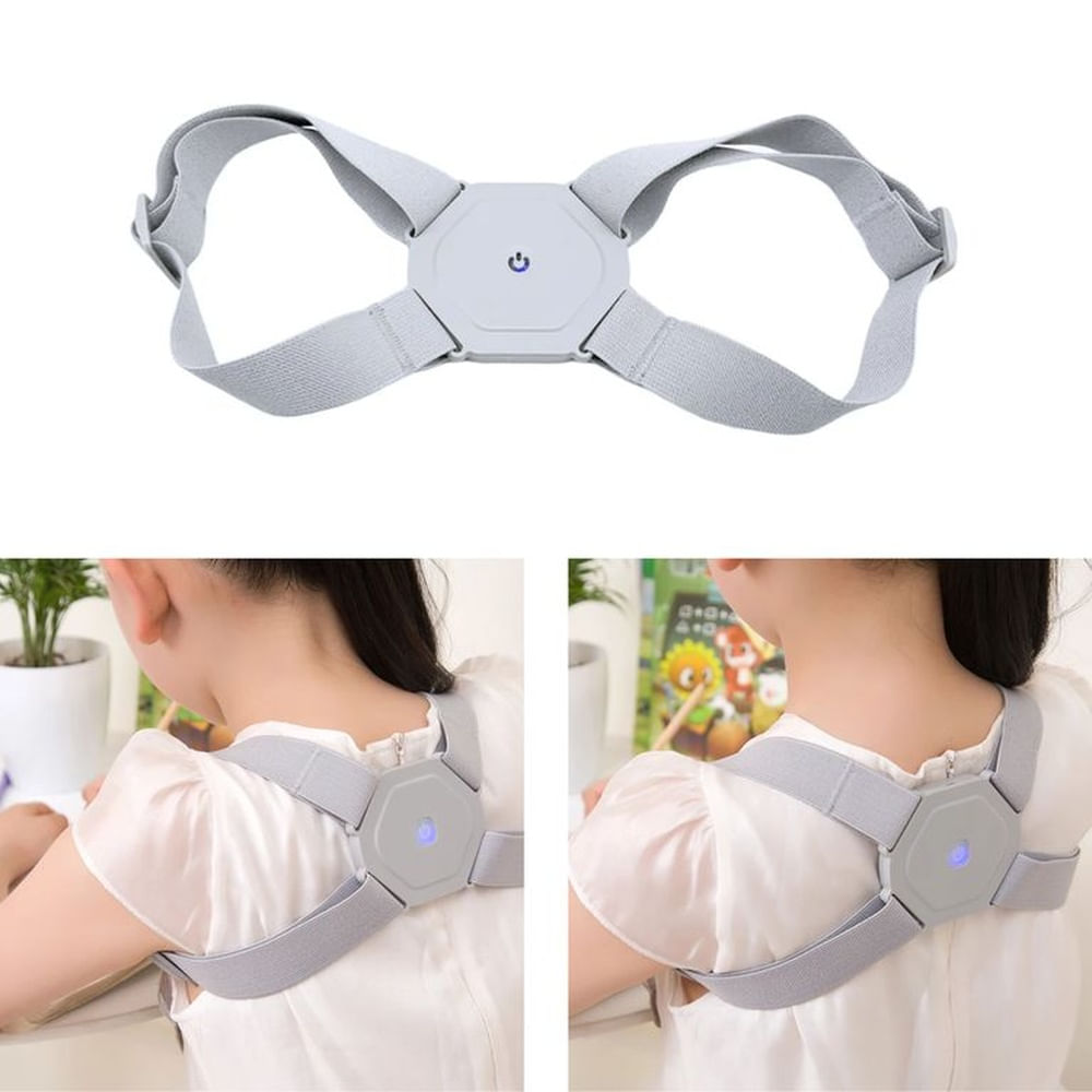 Corrector de Postura con Sensor Inteligente y Vibración para Niños y Adultos