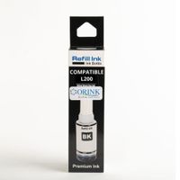 Tinta Compatible ORINK para L200 o 664 Black 100 ml