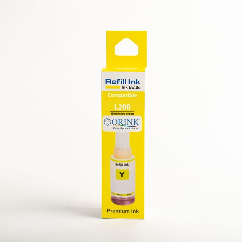 Tinta Compatible ORINK 664 Yellow 100 ml
