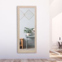 Espejo Rectangular Almendra 50x120cm Orange