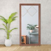 Espejo Rectangular Quetzal 94.6x194.6cm Orange