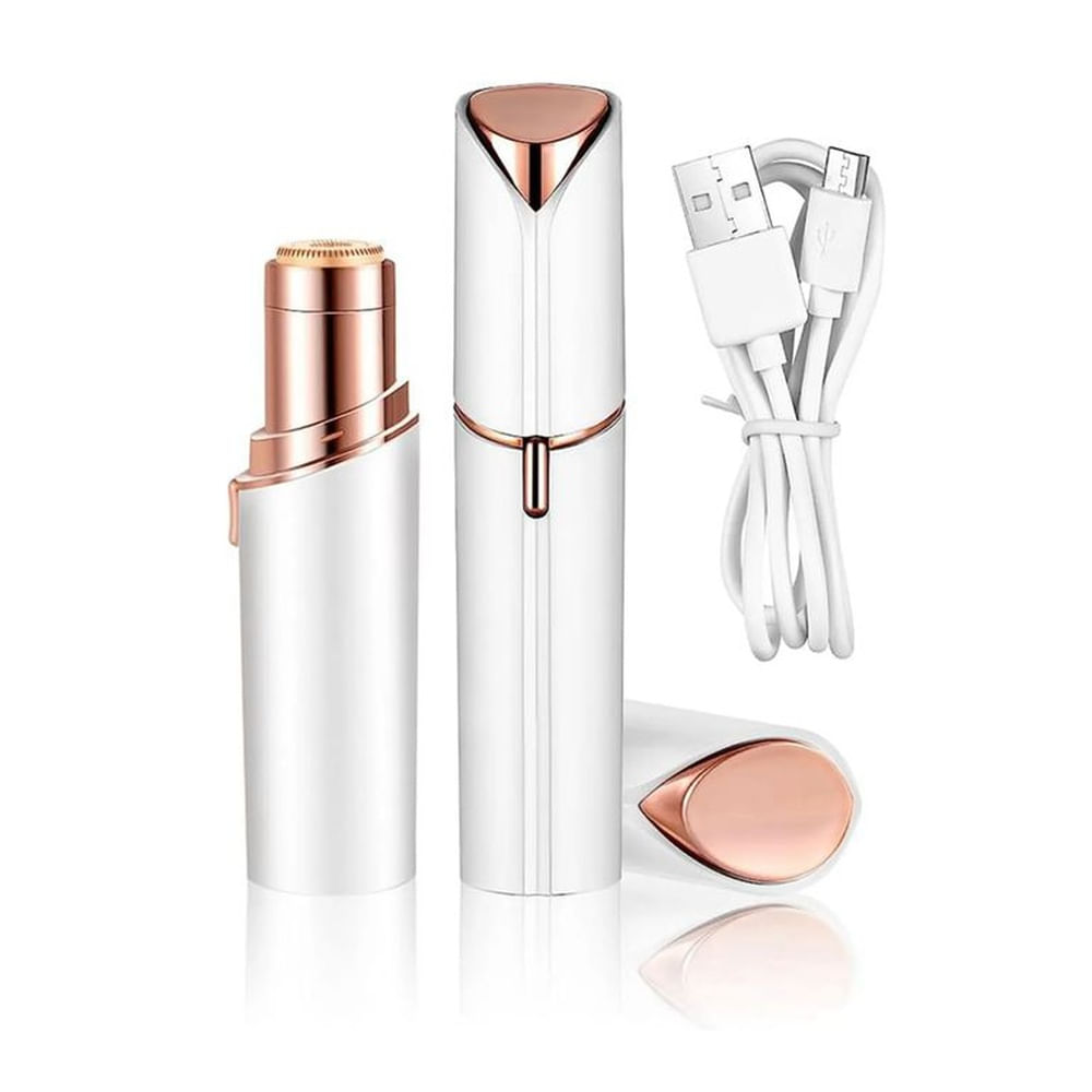 Depilador facial recargable
