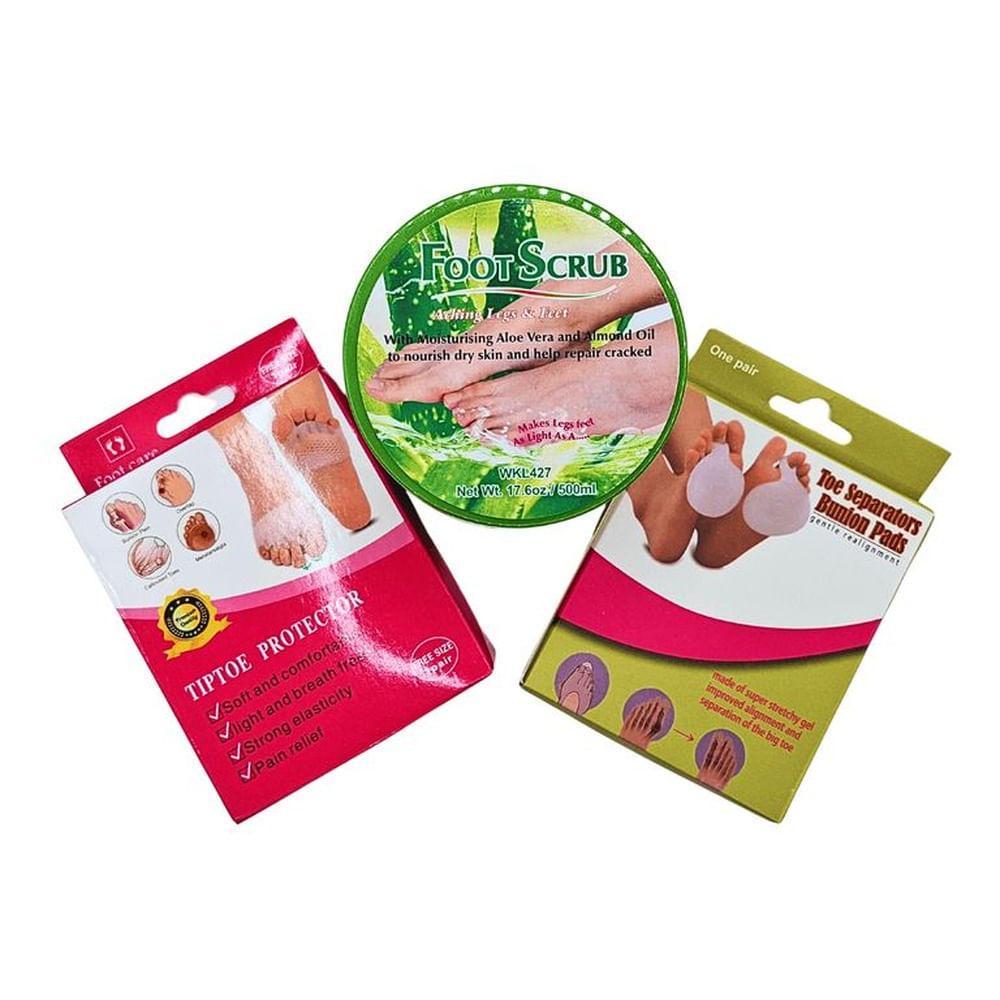 Pack Cuidado Integral para Tus Pies Alivio Confort y Suavidad