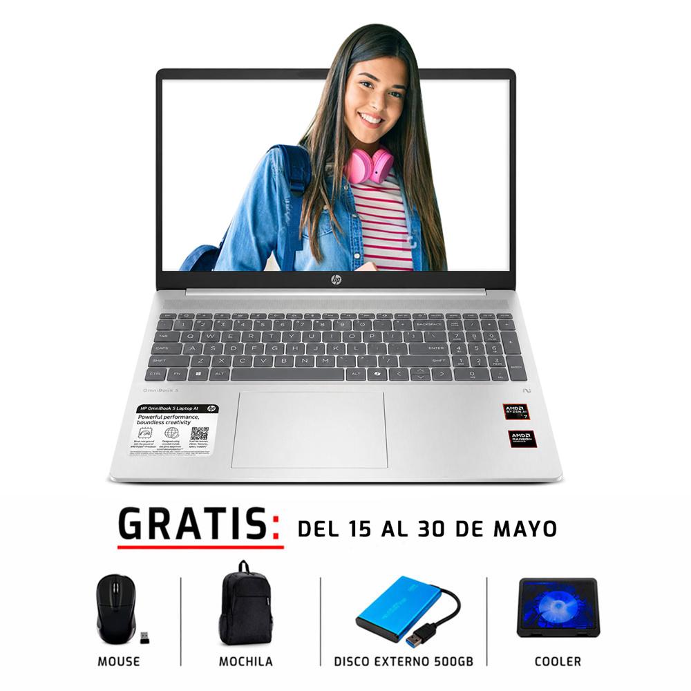 Laptops HP OMNIBOOK RYZEN AI 7 350 16 16GB LPDDR5 1TB