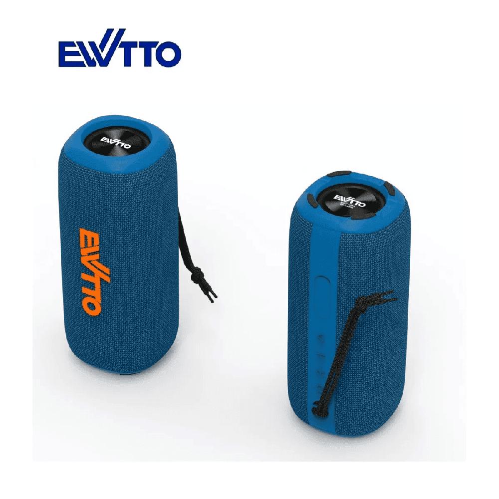 Parlante EWTTO Premium Inalámbrico 30 Watts RMS 6000mAh 8 Horas IPX6-TWS-USB-TF-AUX EW-P110BA azul