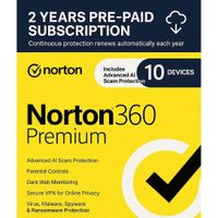 Norton TM 360 Premium- 10 Device - 2 Años