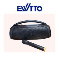 Parlante EWTTO Inalámbrico Portátil Extreme Bass 40 Watts 50 Cm BT-AUX-USB-TF ET-P4300MBC -Nuevo