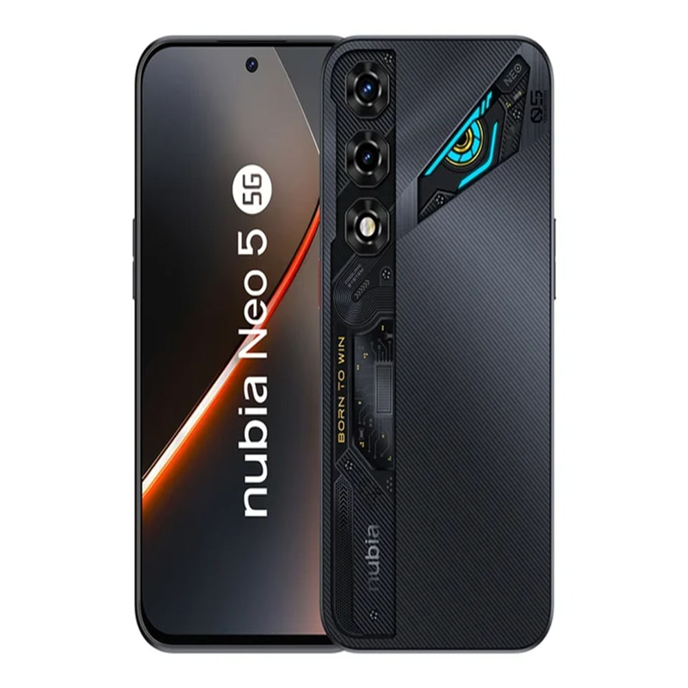 ZTE Nubia Neo 5 5G Game Suit Edition 8Gb Ram 256Gb Rom Negro Registrado