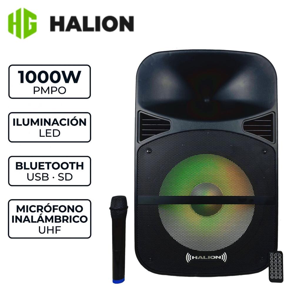 Parlante Portátil Halion PHA 15MDB USB BT 01 MICRÓFONO