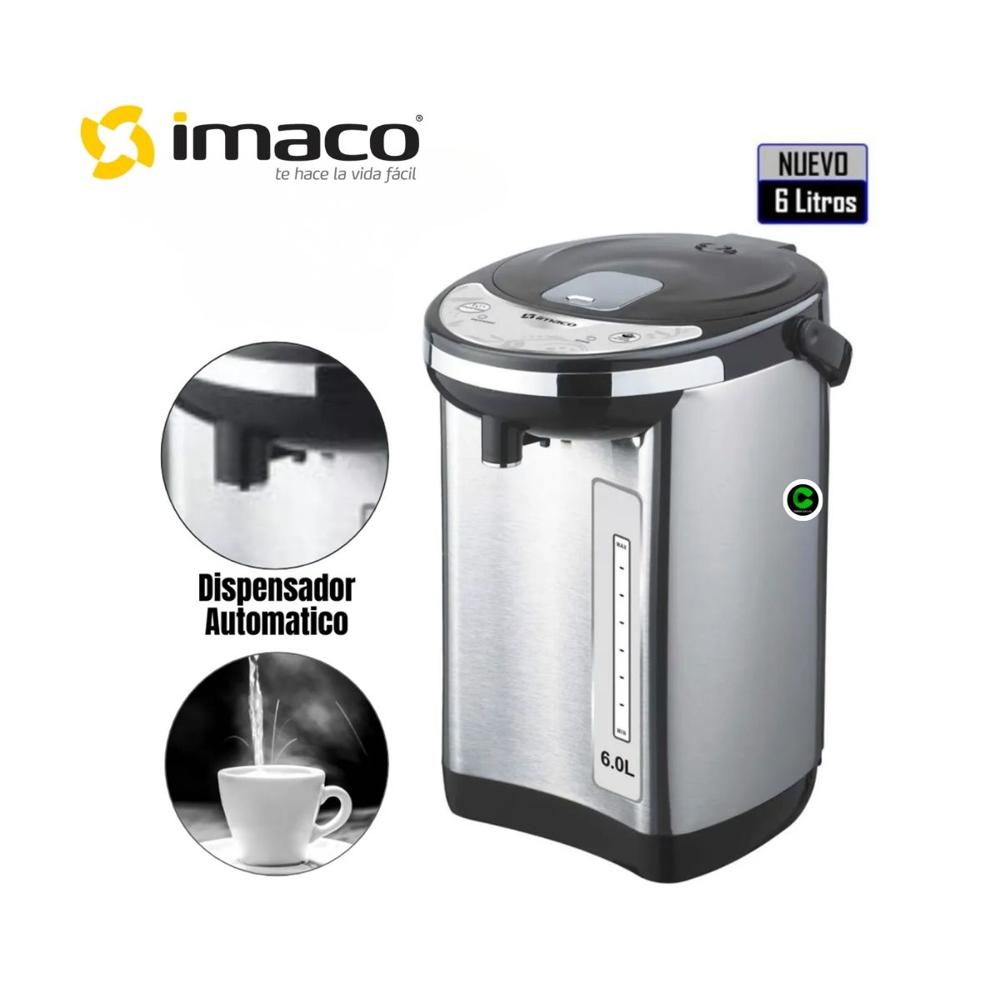 Termo Hervidor Eléctrico IMACO 6 Litros TP6075SS De Acero Inoxidable