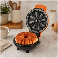Sandwichera BOSNAK BSK-038 350W Antiadherente Tipo Flor Pasteles Cakes