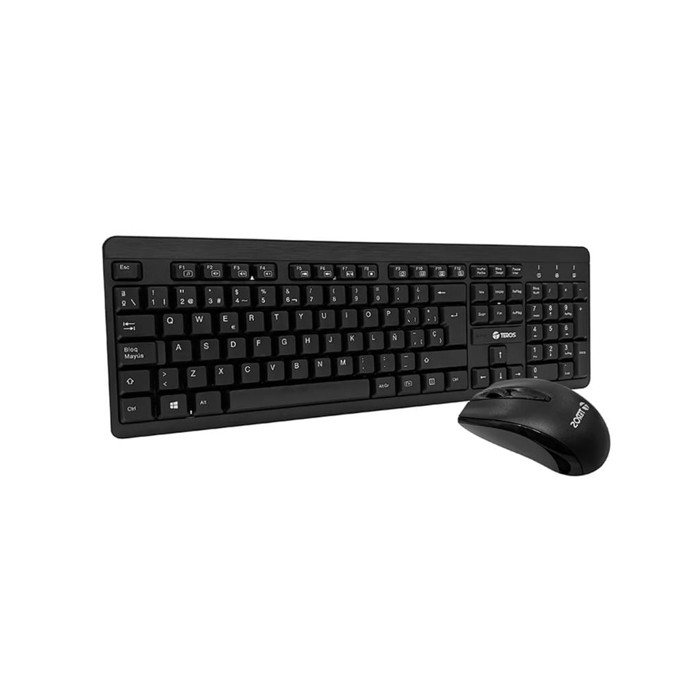 KIT TECLADO Y MOUSE WIRELESS TEROS TE-4061N