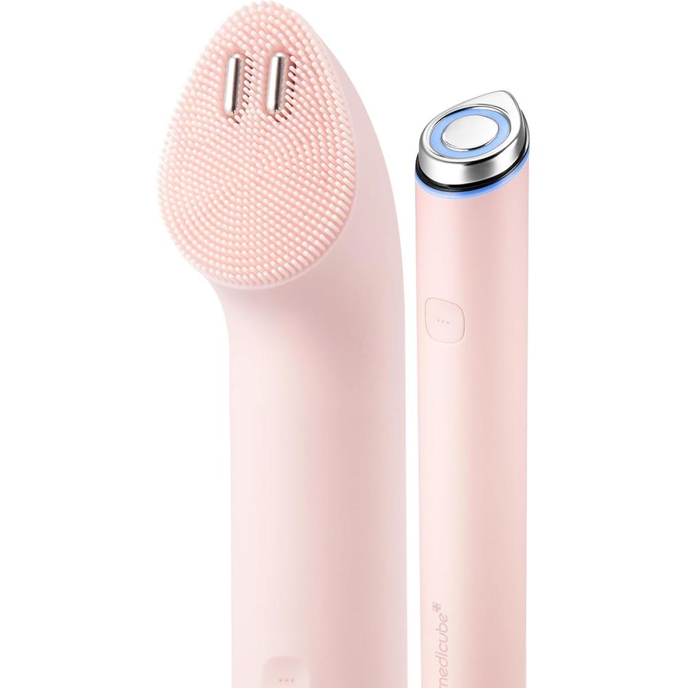 SET 2 EN 1 MINI BOOSTER PRO PLUS CLEANSING MEDICUBE PINK