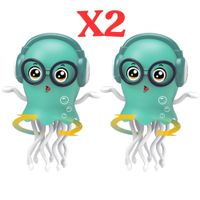 Pulpo X2 Interactivo Eléctrico -Turquesa
