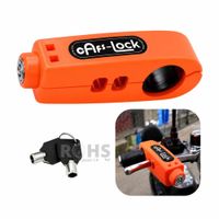 Candado Antirrobo para Acelerador De Moto Naranja