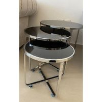 BAZA MESA LATERAL CASA CONCEPTO - ACERO INOXIDABLE