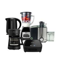 Combo Extractor Finezza- Licuadora 1.5 L-cafetera-hervidor-sandwichera