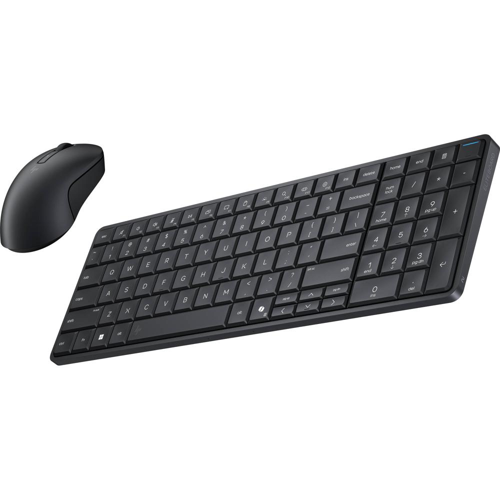 HP EliteBoard G1a AI PC - 3.4 GHz AMD Ryzen AI 5 PRO 340, 16GB DDR5 RAM, 256GB SSD, Wi-Fi