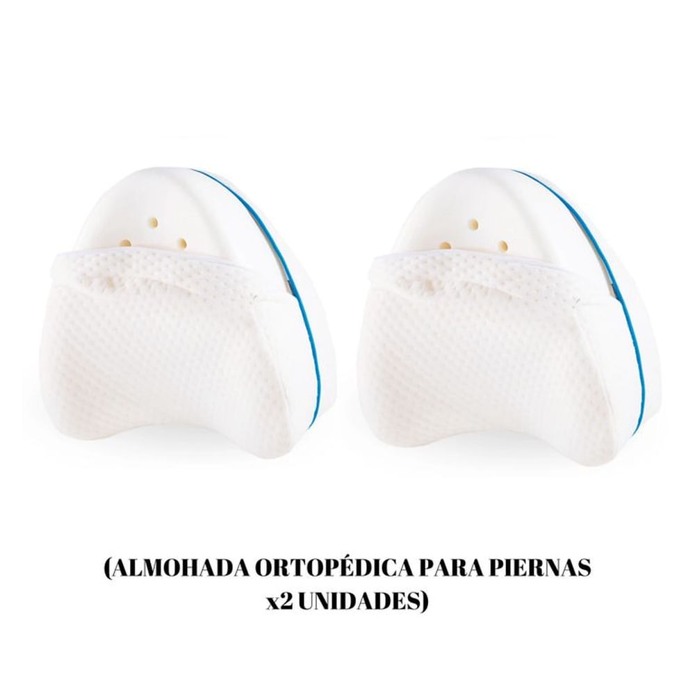 ALMOHADA ORTOPÉDICA PARA PIERNAS x2 unidades
