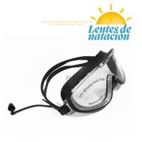 Lentes de Natación con Protección UV y Tapones de Oído
