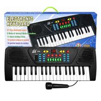 Teclado Electrónico Infantil de 37 Teclas con Funciones Musicales y Control De Volumen