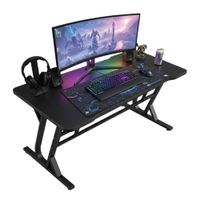 Escritorio Moderno 120cm Modelo 2026 Negro ZZ430