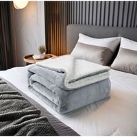 Manta Frazada Polar de Piel 2.3x2m Extra Suave Térmica Dormitorio Hogar 260345