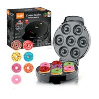 Máquina Circular Para Donas RAF 1000W Antiadherente Eléctrica De 7 Cavidades