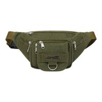 Canguro Táctico XL Full Force Multi Bolsillos Verde