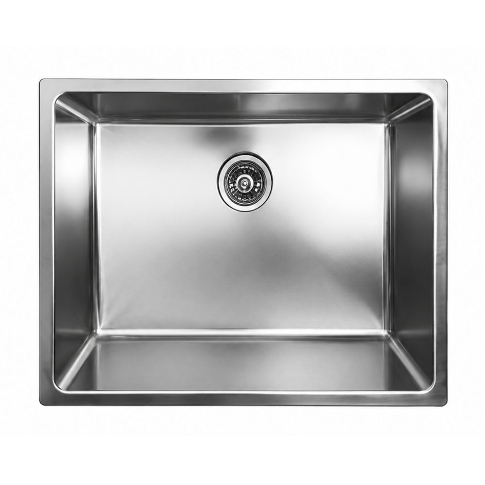 Lavadero de Cocina 1 Poza Trebol Oxford Mediu 64x44cm Acero Inoxidable