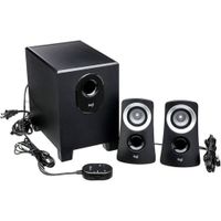 Parlante Logitech Z313 Subwoofer 25W 2.1 Negro