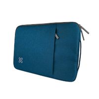 Klip Xtreme Funda para Laptop 14 Acolchada con Asa y Bolsillo Azul - KNS-418BL