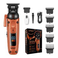 Máquina De Cortar Cabello Clipper Vgr V-274 Naranja
