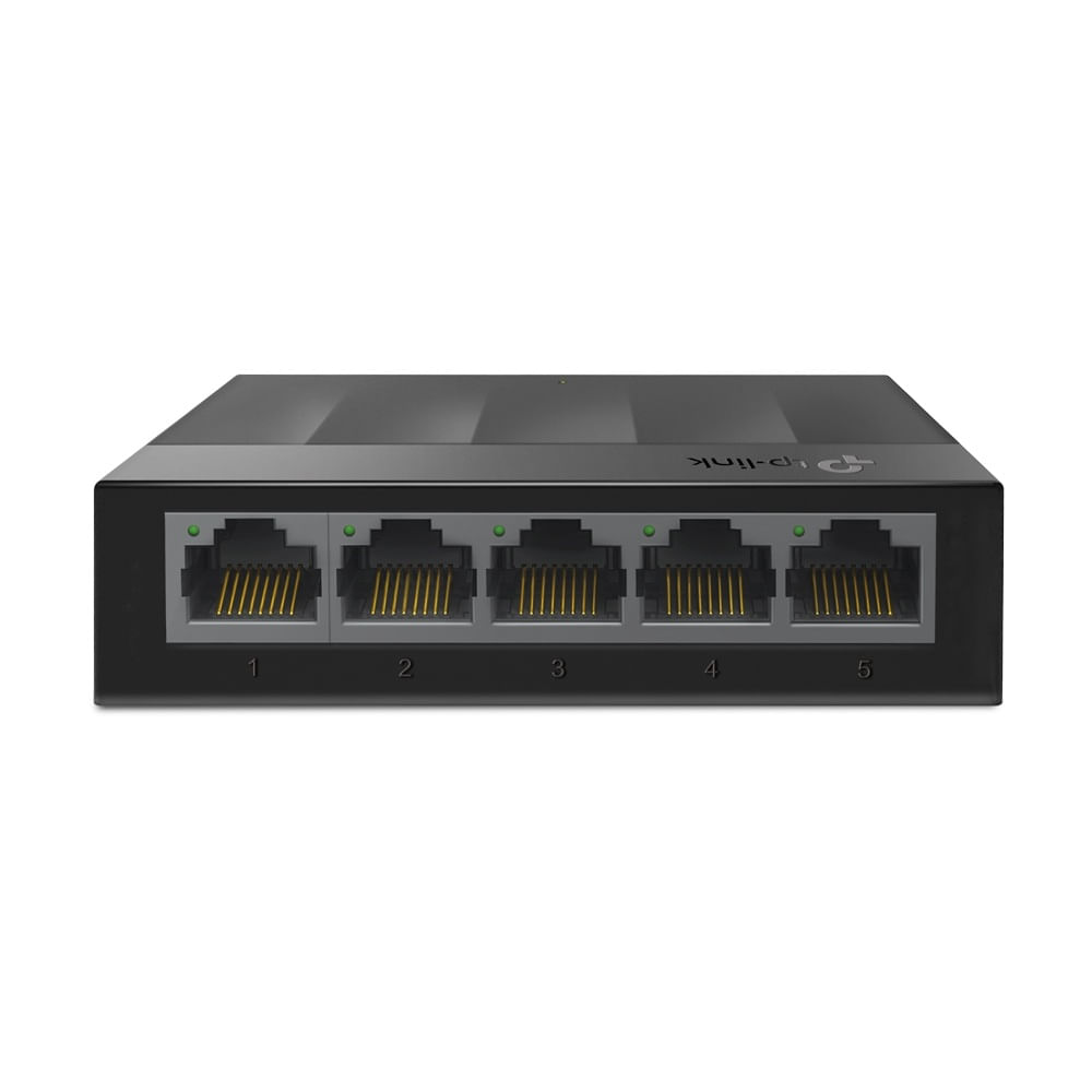 Switch TP-Link LS1005G LiteWave de 5 Puertos Gigabit - Negro