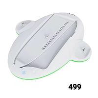 Porta PS5 Cooler Y Cargador Doble de Mandos PS5Slim RGB para Consola