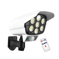 Reflector Solar LED Sensor de Movimiento Tipo Camara de Seguridad