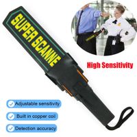 Detector de Metales Portátil Recargable - Escáner Corporal para Control de Acceso