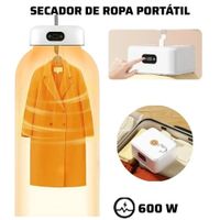 Secadora de Ropa Eléctrica Plegable y Compacta 600W - Ahorro de Espacio y Tiempo