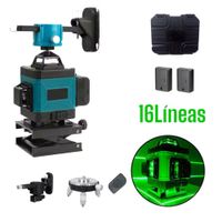 Herramienta de Nivel Láser  16Líneas Horizontales Verticales Ajustable
