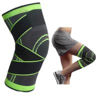 Pack 2Rodilleras Elástica Ajustable con Velcro para Deporte