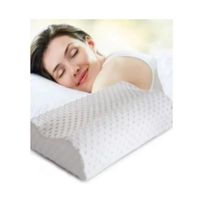 Almohada Ortopedica Cervical Evita Ronquidos Memory Pillow Blanca