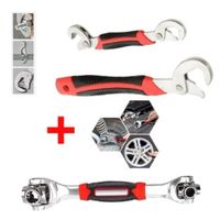 Set de Llaves Universales Snap and Grip y Llave 48 en 1 Solución Total para Reparaciones